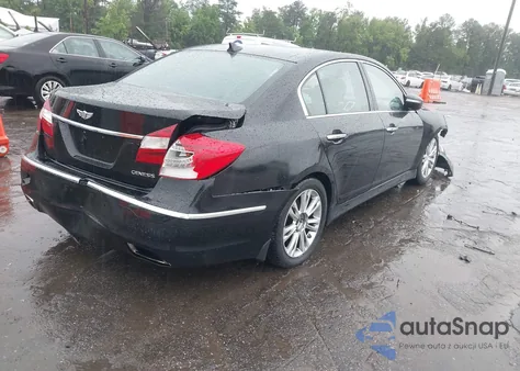 2013 Hyundai Genesis 3.8 из США, поврежденный, VIN KMHGC4DD6DU224913
